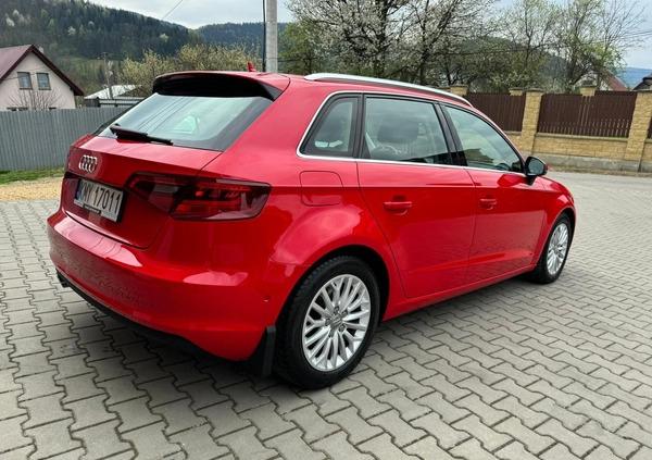 Audi A3 cena 60900 przebieg: 197000, rok produkcji 2013 z Kraków małe 56